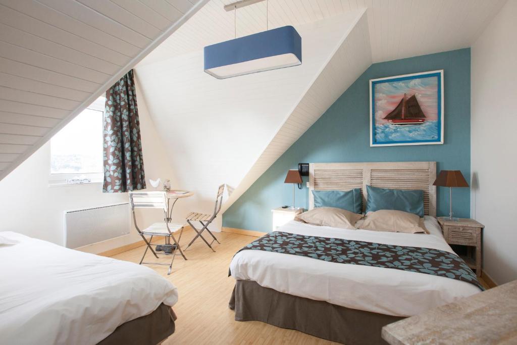 Hotel Beausejour Erquy Rum bild